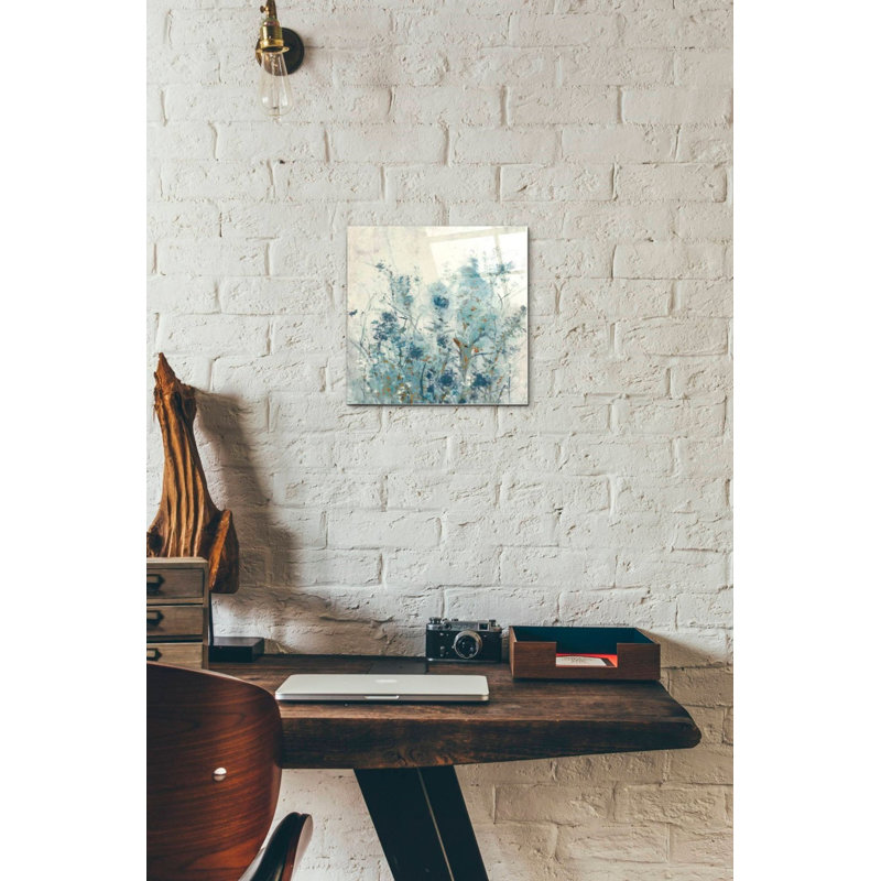 «Blue Spring II» par Tim Ottoole, art mural en verre acrylique