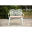 Banc de jardin en métal et aluminium-1094679610