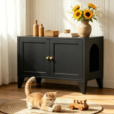 Enceinte de litière pour chat Modern