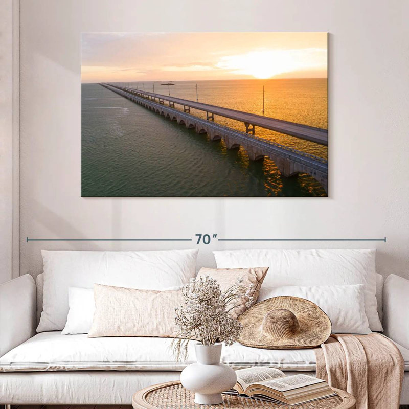 Lilie Overseas Highway Bridge, 32" H x 48" W