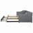 Upholstered Daybed With Extendable Design-1598241786