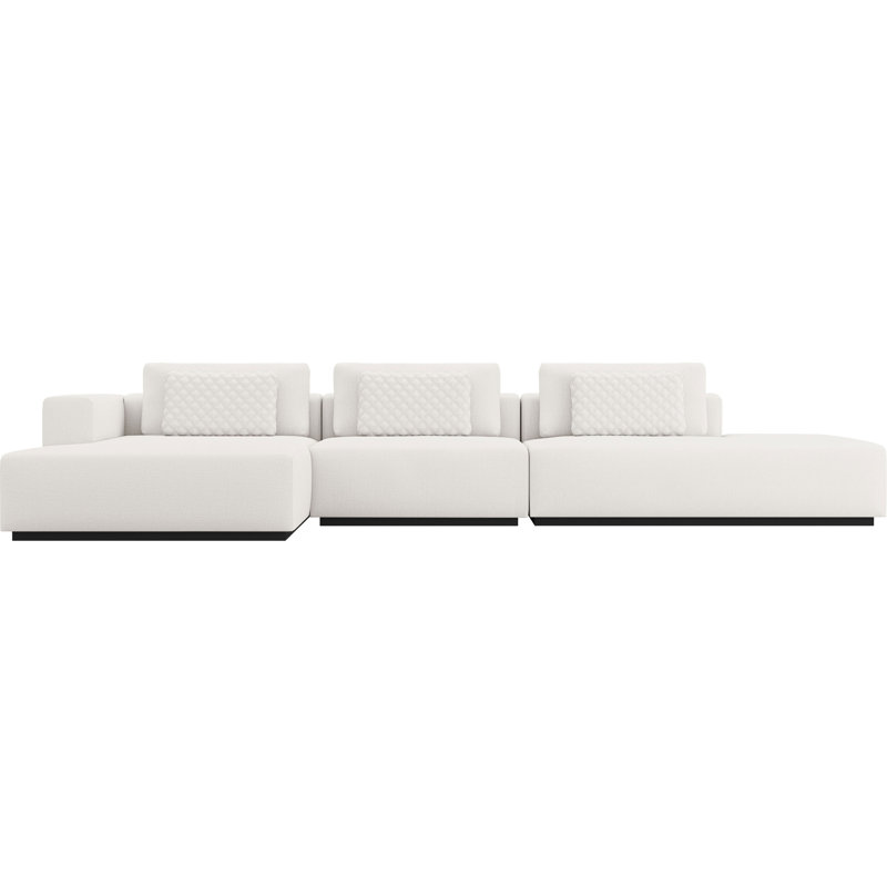 Ayton Upholstered L-Shaped Sectional, Left Hand Facing, 31" H x 167" W x 72" D