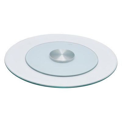Pratte Lazy Susan Tempered Glass Table Top