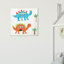 Jazon «Dino Duo», peinture sur toile tendue-407308599