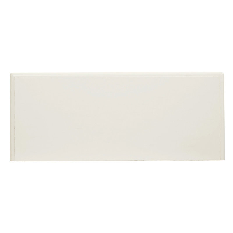 Ivory Key 48'' White Transitional 8-Drawer Media Dresser