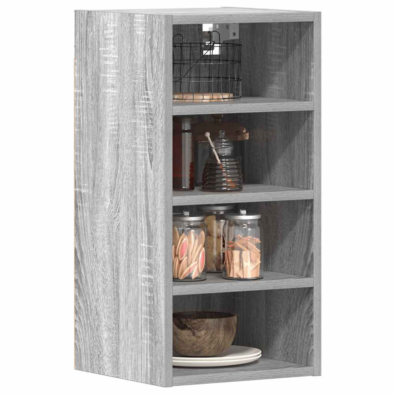 Hanging Cabinet Riga, Grey Sonoma