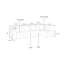 Canapé modulaire réversible 120 po en microfibre 4 pièces-67578316
