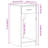 vidaXL Computer Tower Stand Engineered wood Compact-46440711