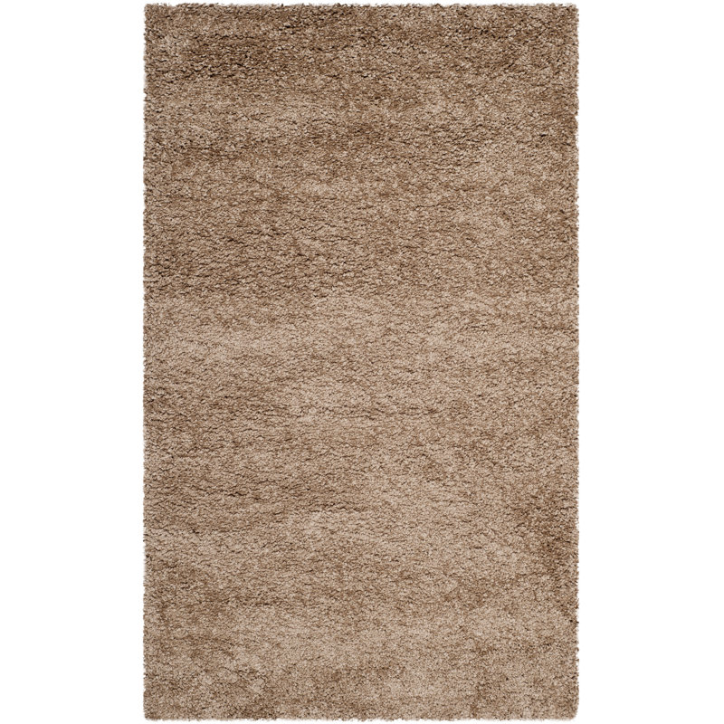 Fiodor Solid Colour Area Rug, Rectangle 91 x 152 cm