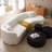 126.37" Boucle Upholstered Curved Sofa-327539489-327539488