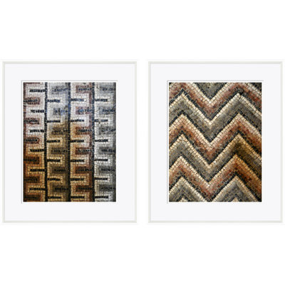 «Ephasus & Madrid» par David Phoenix - Ensemble de 2 photos sur papier encadrées