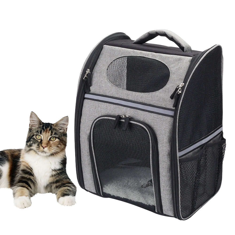 Tucker Murphy Pet™ Demarre Fluffy Pet Carrier Backpack | Wayfair