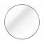 Miroir de salle de bain rond en métal-1275184623