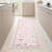 Insect Floral Area Rugs Modern Accent Carpet with Non-Slip Backing, Stain-Resistant Low Pile Floor Cover, Machine Washable Ultra-Soft Indoor Mat for Living Room, Bedroom, Kitchen-2026262653