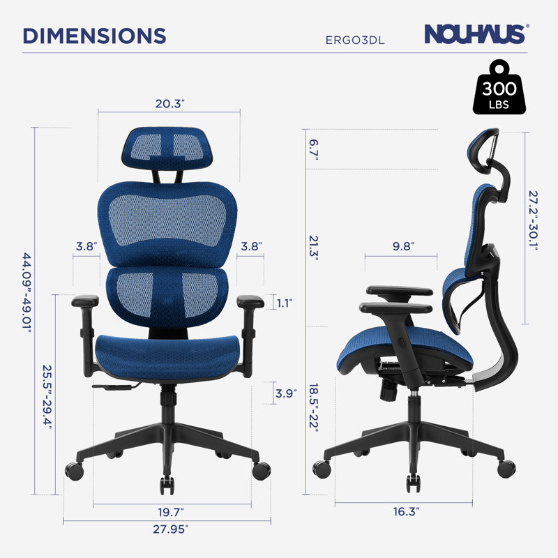 Amazon Moojirs Ergonomic Drafting Chair Mesh Office Chair Nouhaus