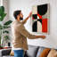 Dynamic Geometry Geometric - Wrapped Canvas-131763250-131763260