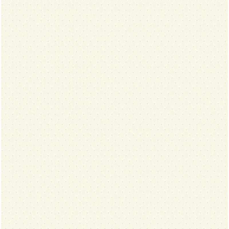 Rouleau de papier peint texturé L 33 pi x l 21 po Ornamenta, Blanc cassé / vert