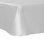 Ultimate Textile Herringbone - Fandango 72 X 120-Inch Oval Tablecloth, White