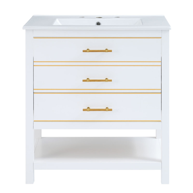 18'' Single Bathroom Vanity with Top