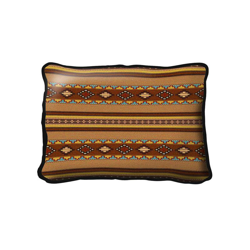 Coussin en coton Saddle Clay