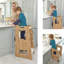 Learning Tower 2 - Montessori Learning Tower: Step Stool for Kids Toddlers (2-6) Anthracite-1269507446