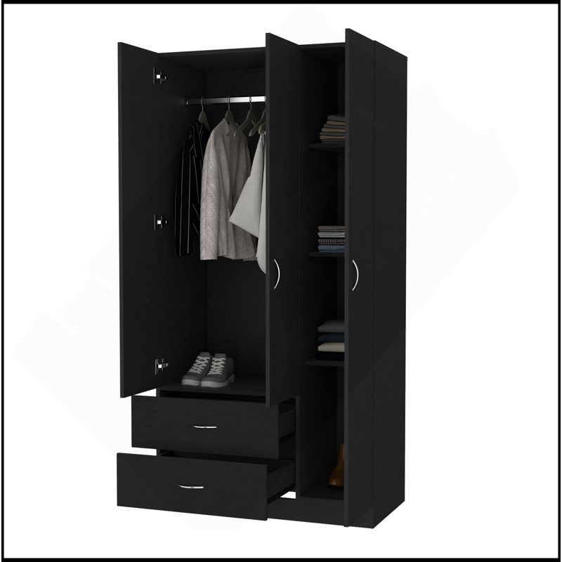 Armoire Eureka, Noir, noir, noir, noir