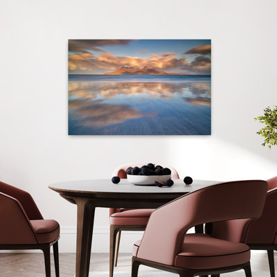 Ruoppolo - The Golden Island Abstract Coastal Wall Art
