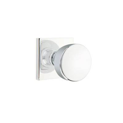 Emtek Privacy Knobset w/ Square Rosette and Laurent Knob
