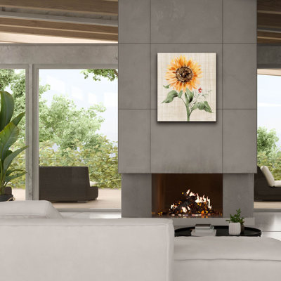 Art mural en toile Epic Graffiti «Autumn Ramble 3 Linen» par Katrina Pete, 12 po x 16 po
