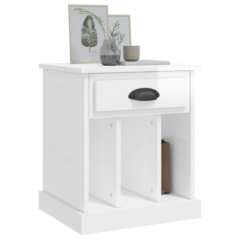43cm W Bedside Table