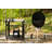 NUUK Portable Table and Outdoor Prep Cart BBQ Grill Rack