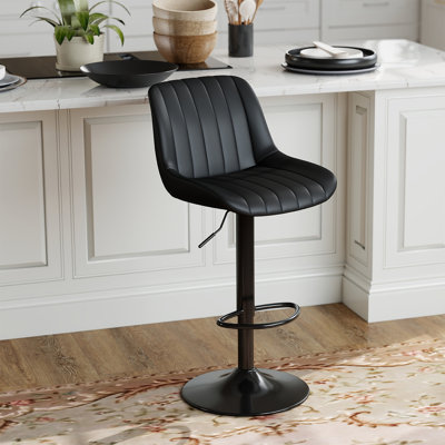 Tabouret de bar pivotant à hauteur réglable Moniq
