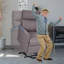 Fauteuil inclinable électrique de 25 po de large avec masseur Oroville