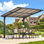 Pergola autoportante pour terrasse
