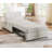 4-in-1 Convertible Sofa Bed Transforms into a Chair Bed and Multi - Function Folding Ottoman Bed.