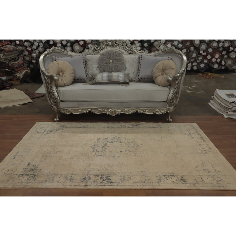 Tapis d'inspiration rétro 5 x 7