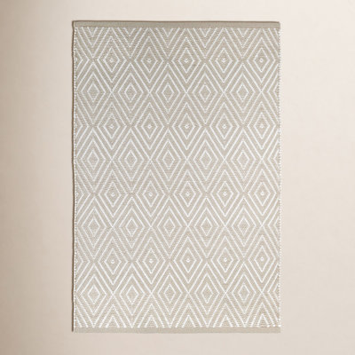 Diamond Flatweave Geometric Area Rug