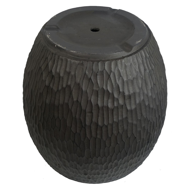 Inoke Planters Handmade Pot Planter, Black
