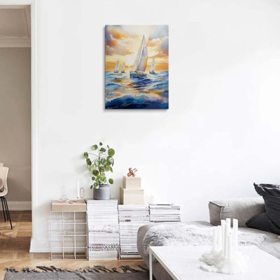 1 Piece Wrapped Canvas Wall Art