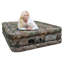 Matelas gonflable imperméable intérieur et extérieur Ppi-CMO-XTREME20 Extreme Series de Pittman avec pompe à air électrique intégrée, grand 20 po, camouflage Realtree
