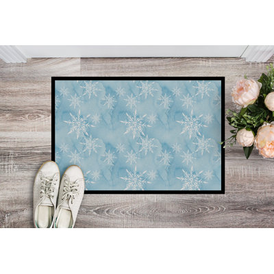 Adrienn Non-Slip Christmas Indoor Doormat