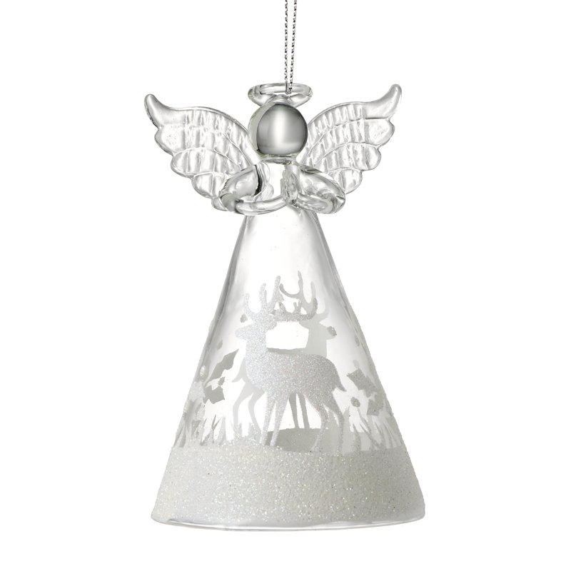 Mcdaniel 12cm Glass Hanging Figurine Ornament