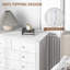 Sainz Modern Chest Of Drawers, 5 Drawer Unit Storage Chest for Bedroom