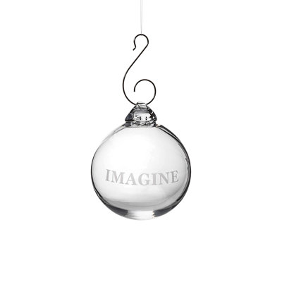 Round Ornament  Imagine