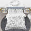 Ensemble de housse de couette abstract rétro ii mid-century-40702488