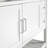 Caitline 60" W Modern Shaker Soft Close Doors Vanity Cabinet with Open Storage Shelf