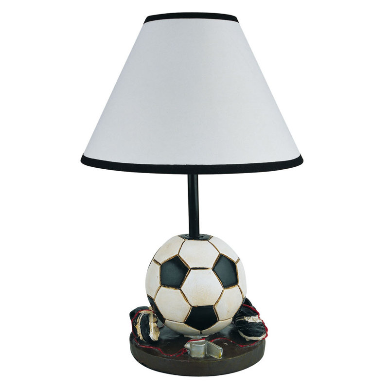 Arlinna Resin USB Table Lamp, 12'' H x 7'' W x 7'' D