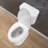 Ogonbrick 1.28 Gallons GPF Elongated Chair Height Floor Mounted Two-Piece Toilet (Seat Included)