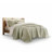 Botanical Leaves Sage 100% Cotton 3-Piece Full/Queen Quilt Set-125545996-125545998