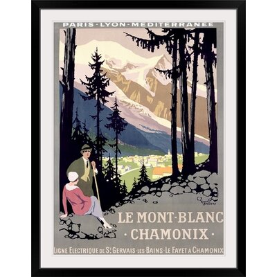 Le Mont Blanc Chamonix' by Roger Broders Vintage Advertisement -  Great Big Canvas, ah0686-fin_15_18x24